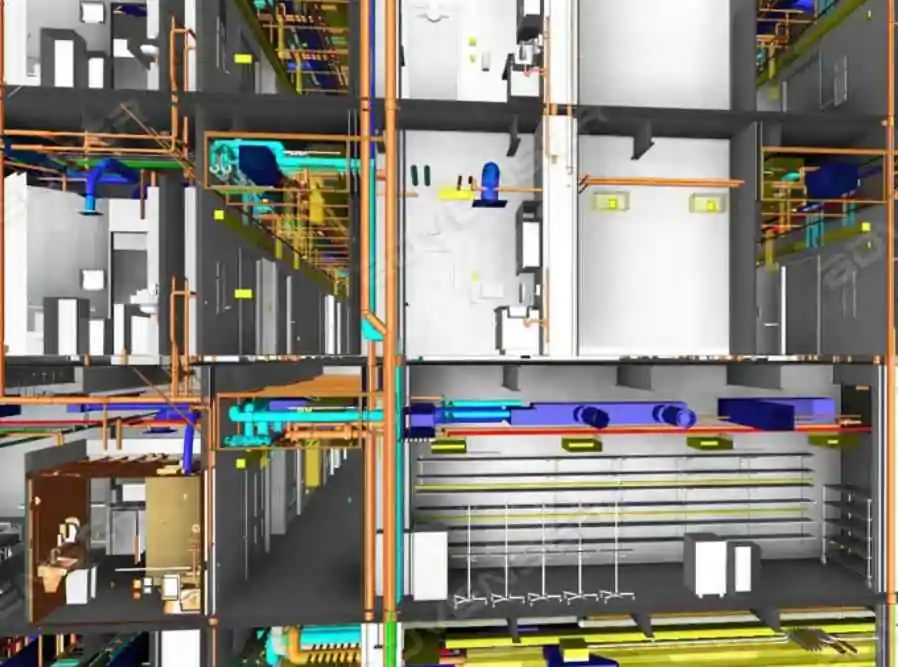 Healthcare facility MEP model